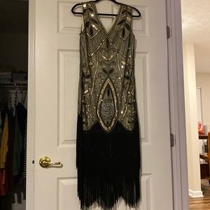 1920s flapper dress